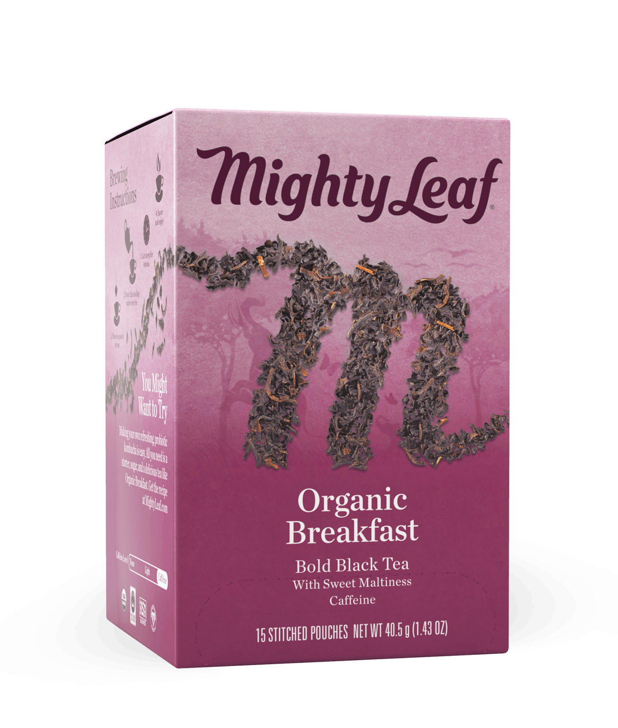 English Breakfast organic  16 compatible capsules - Must espresso