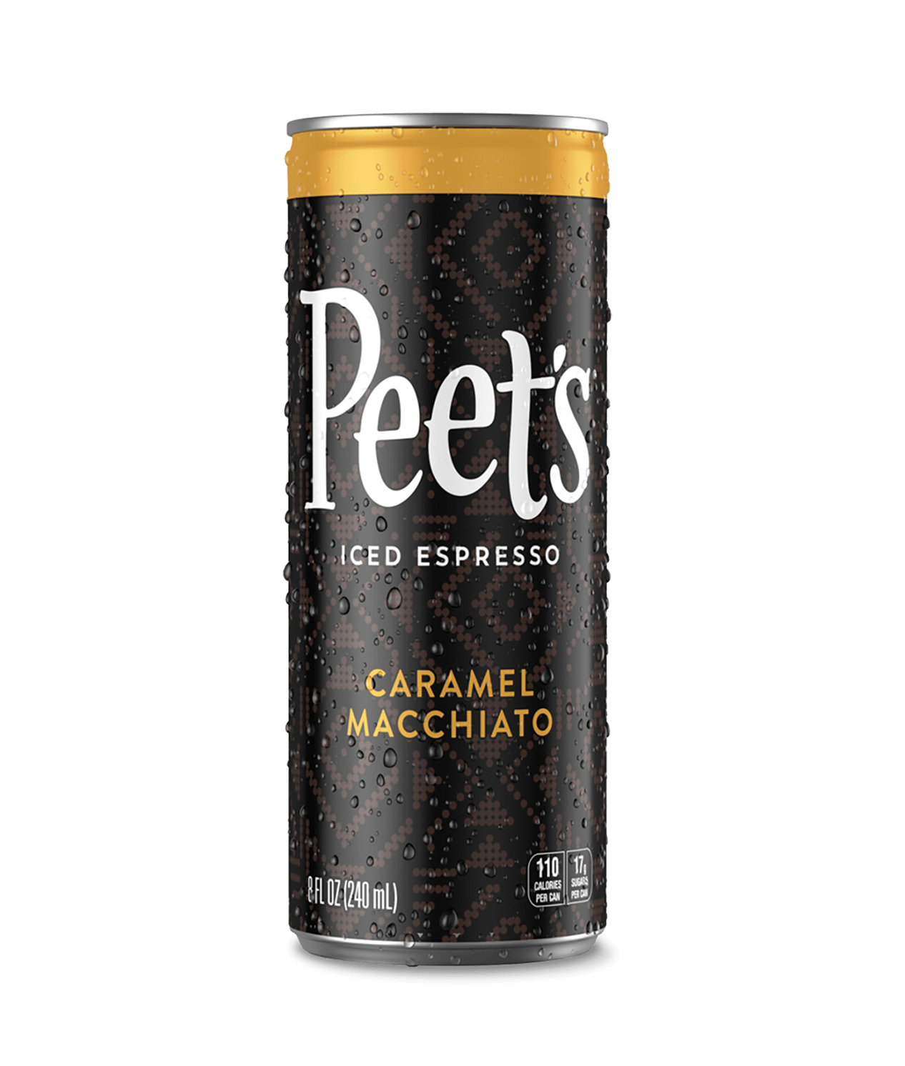 Caramel Macchiato Iced Espresso 8oz Peet's Coffee