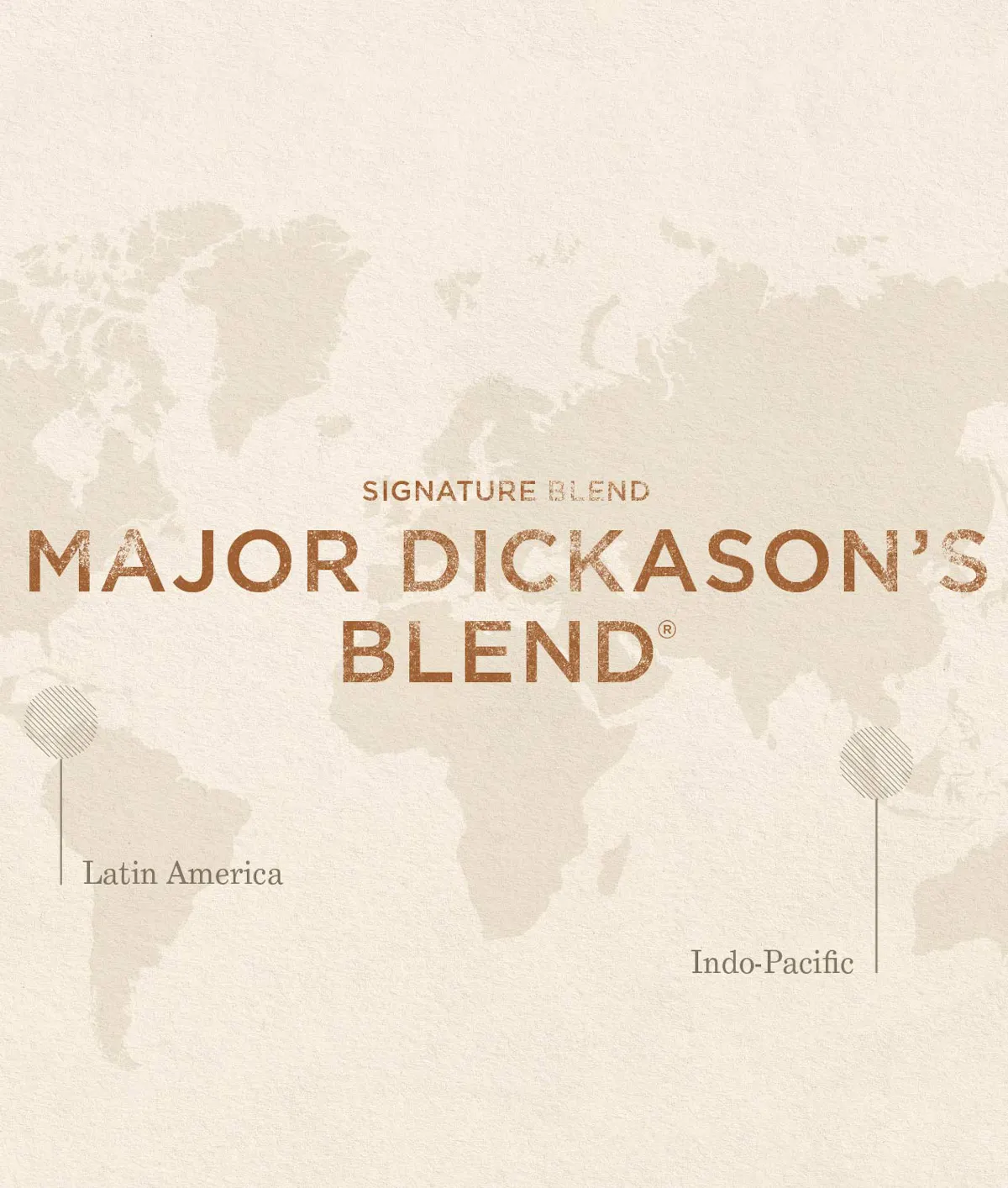 Peet's Coffee Decaf Major Dickason's Blend® Logo
